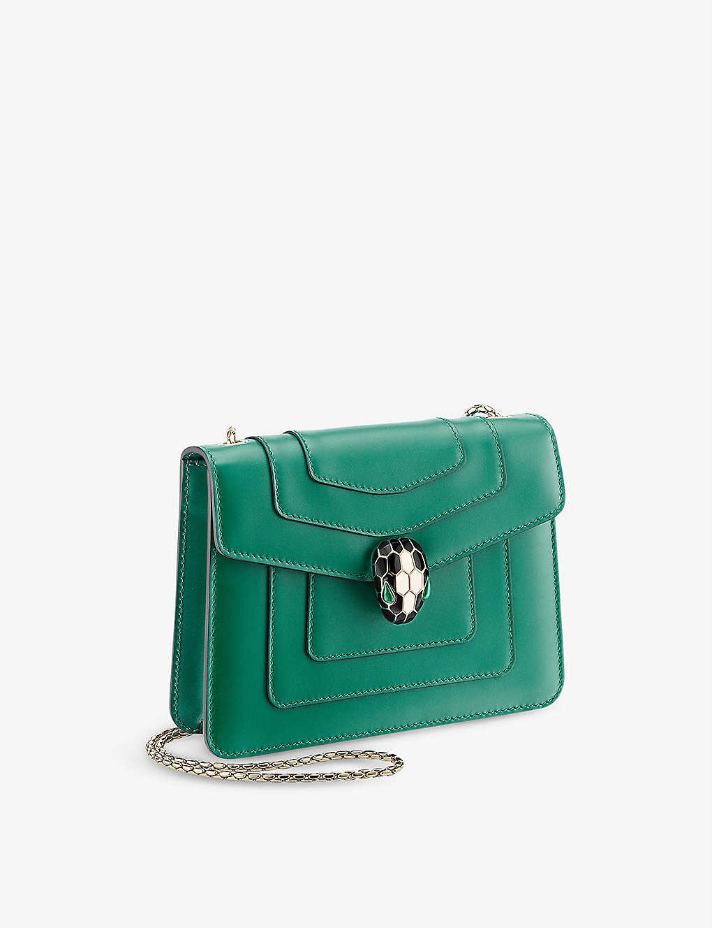 Serpenti Forever leather cross-body bag - 2