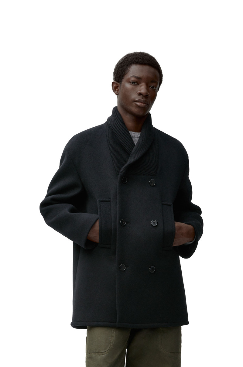Peacoat in wool 3