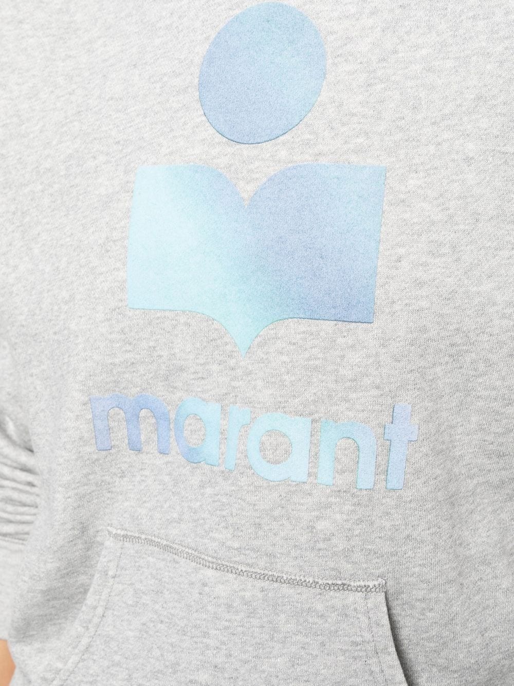 logo-print long-sleeved hoodie - 5