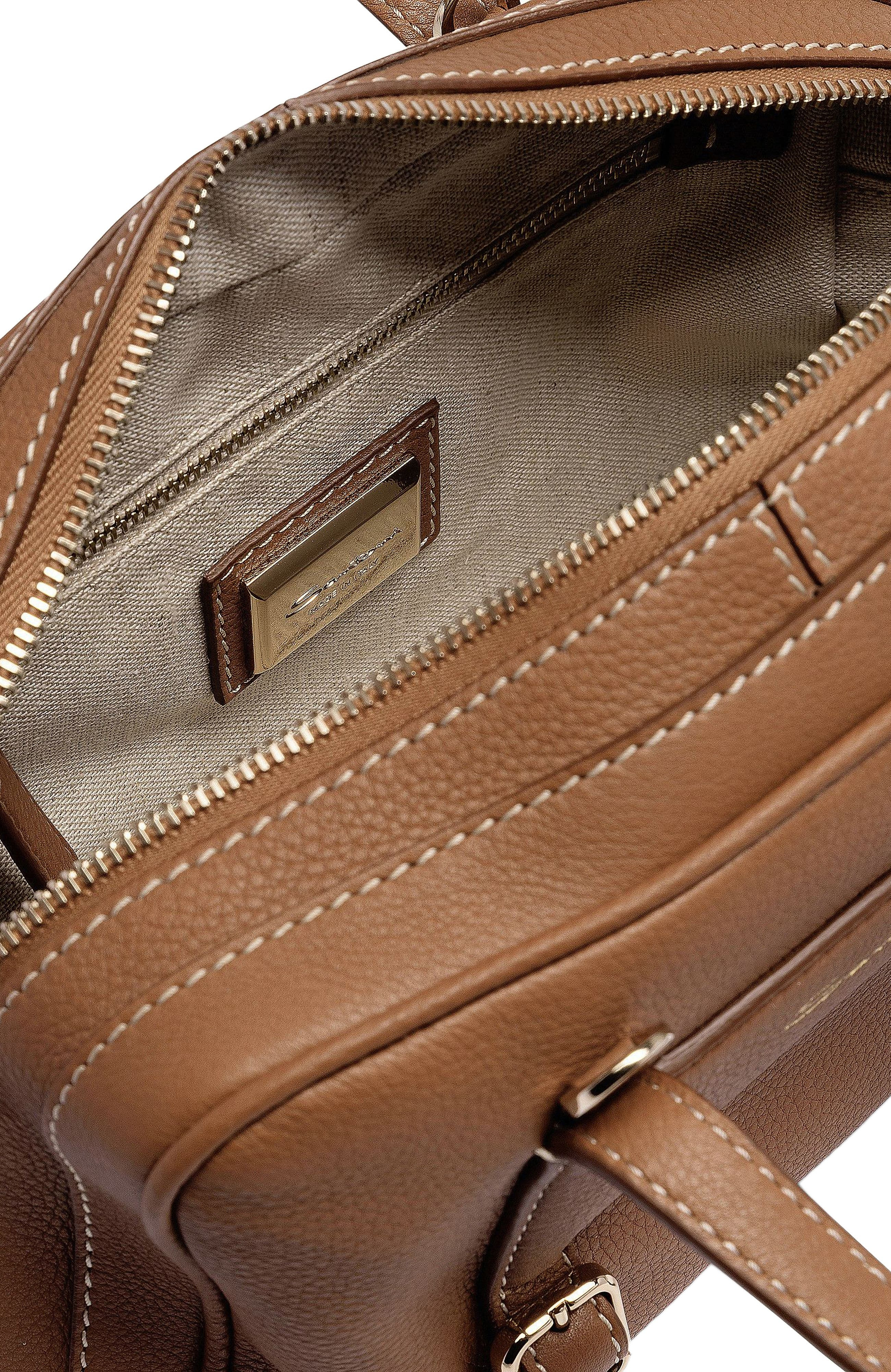 Santoni Light brown leather handbag at Nordstrom - 5