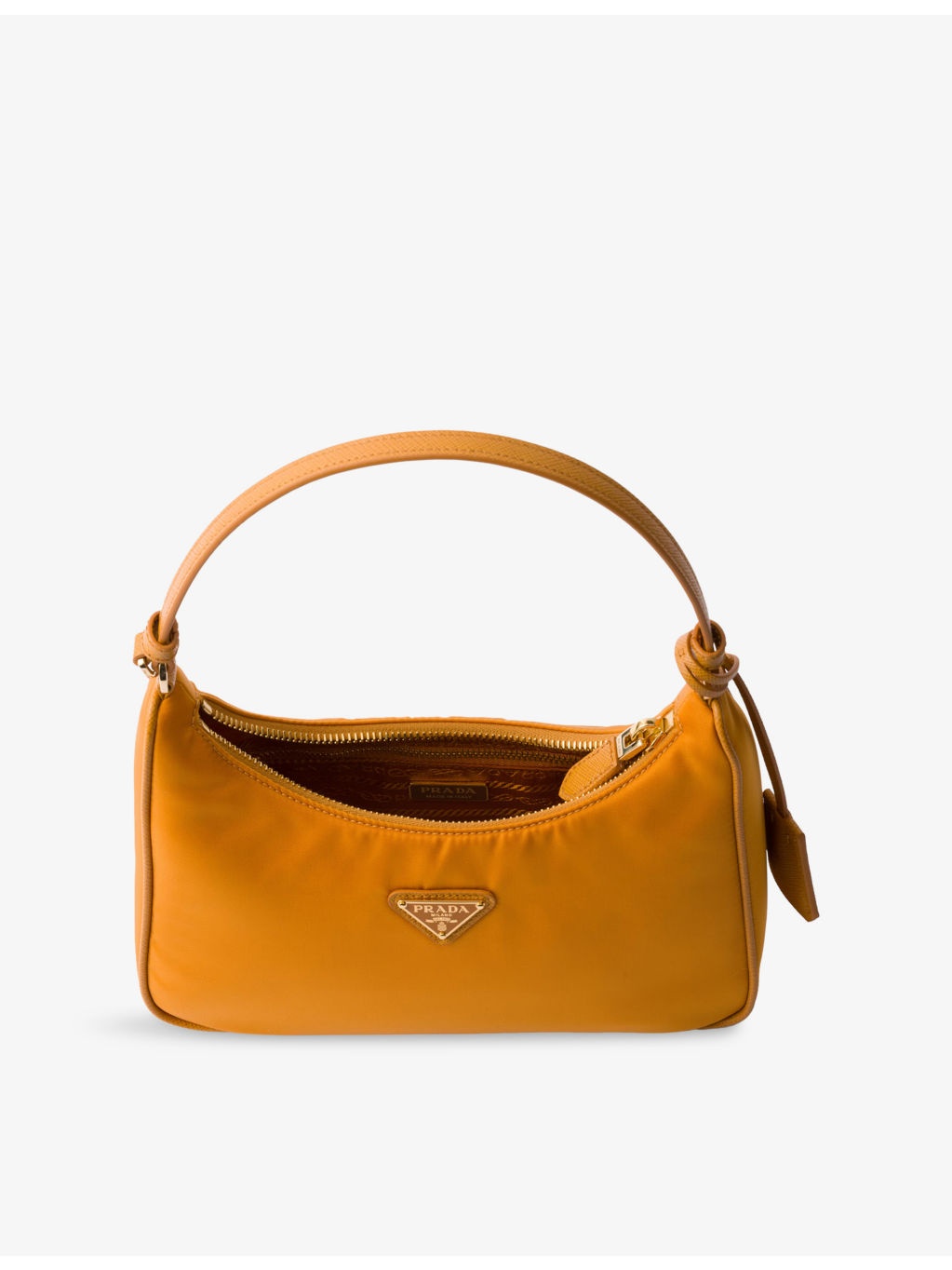 Re-Edition 2005 mini recycled-nylon and leather shoulder bag - 5