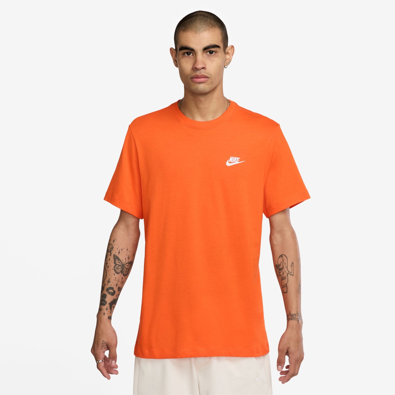 Nike Mens Nike NSW Club Short Sleeve T-Shirt - 1