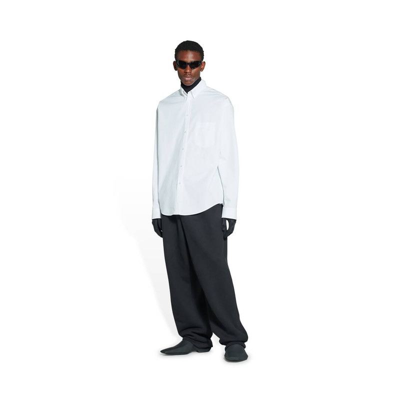 BALENCIAGA bb corp shirt large fit outlook