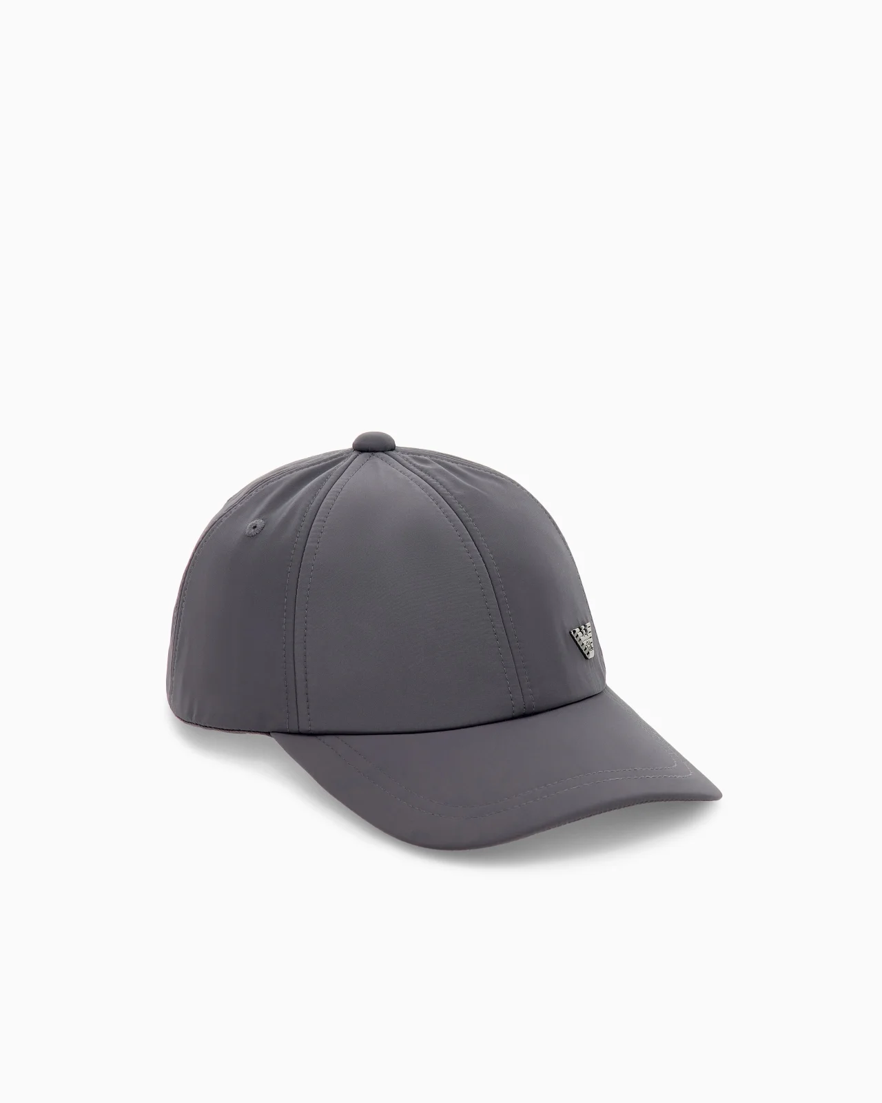 SIX-PANEL BASEBALL CAP WITH COTTON LINING AND CURVED BRIM - 1