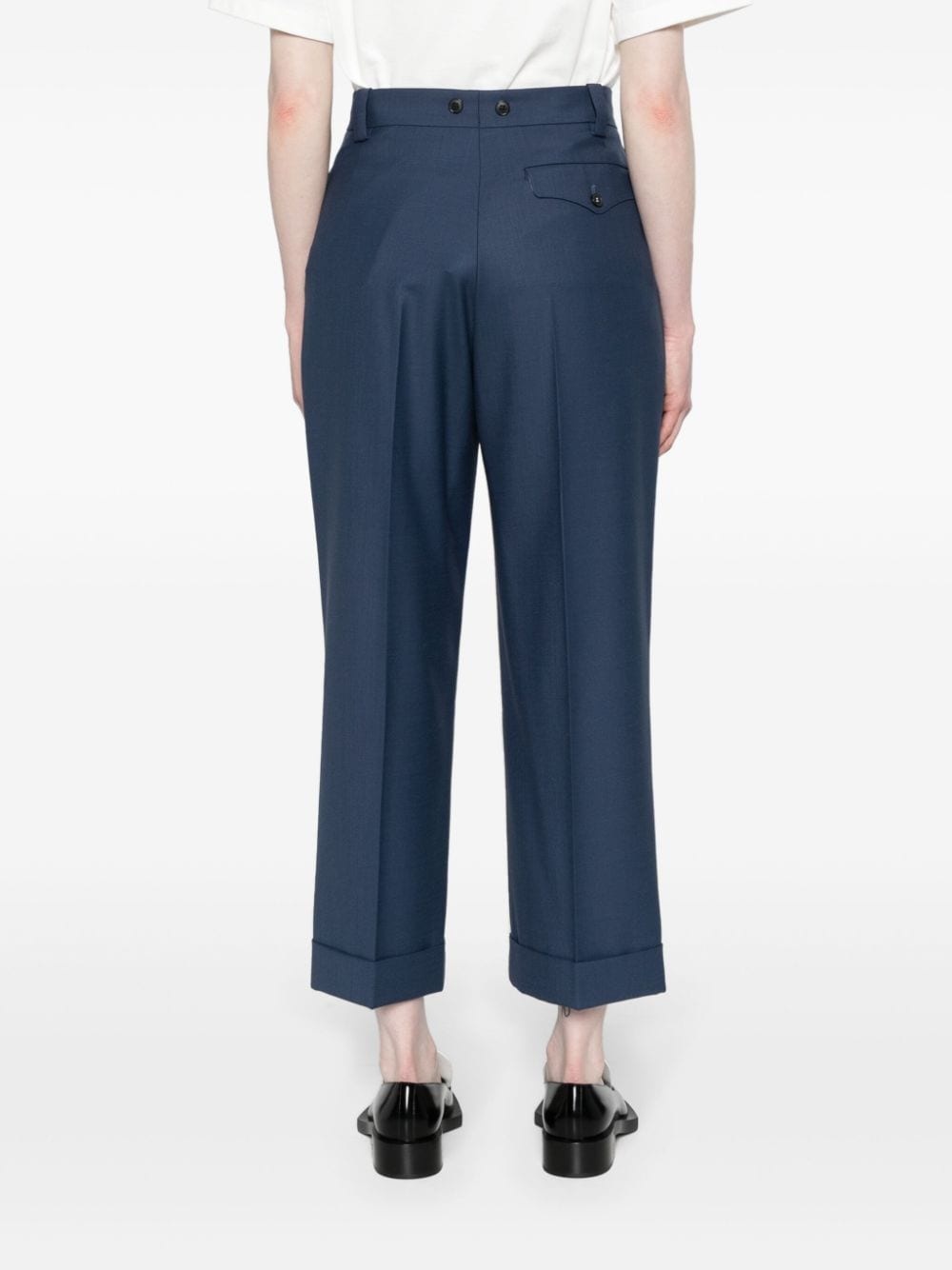cropped tailored trousers - 4