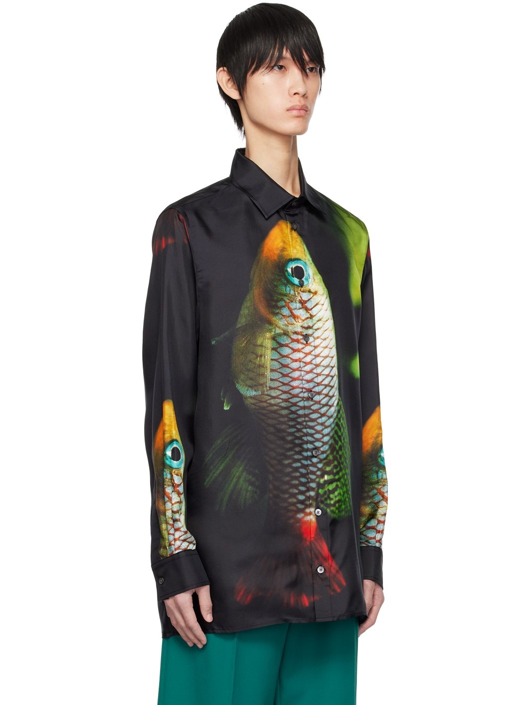 Botter Black Large Fish Shirt