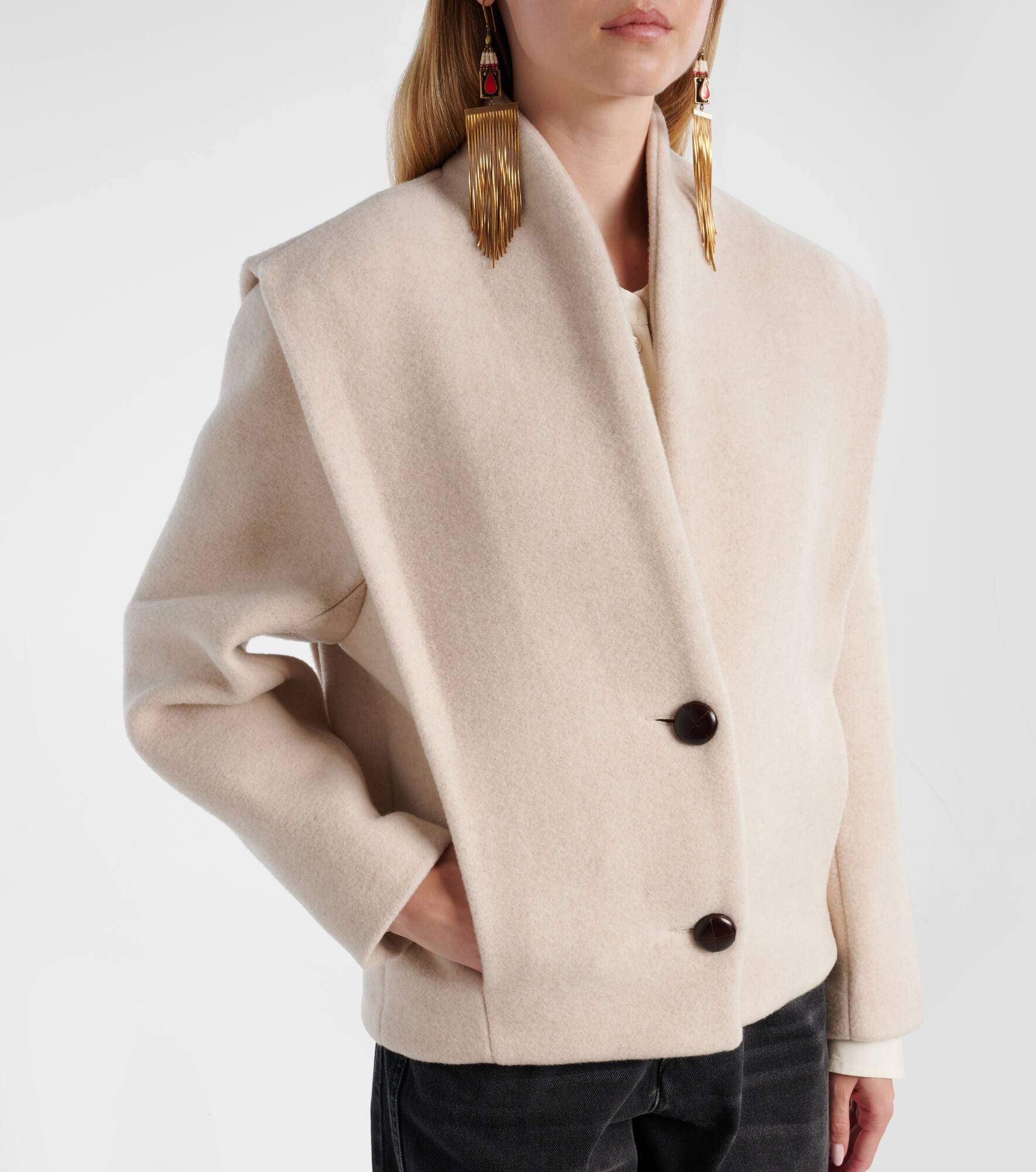 Dyogo wool-blend jacket - 5