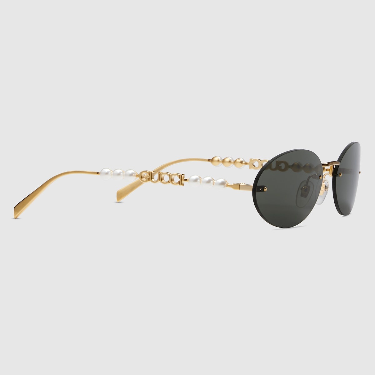 Oval frame sunglasses - 2