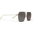 Aviator-Style Gold-Tone Sunglasses - 6