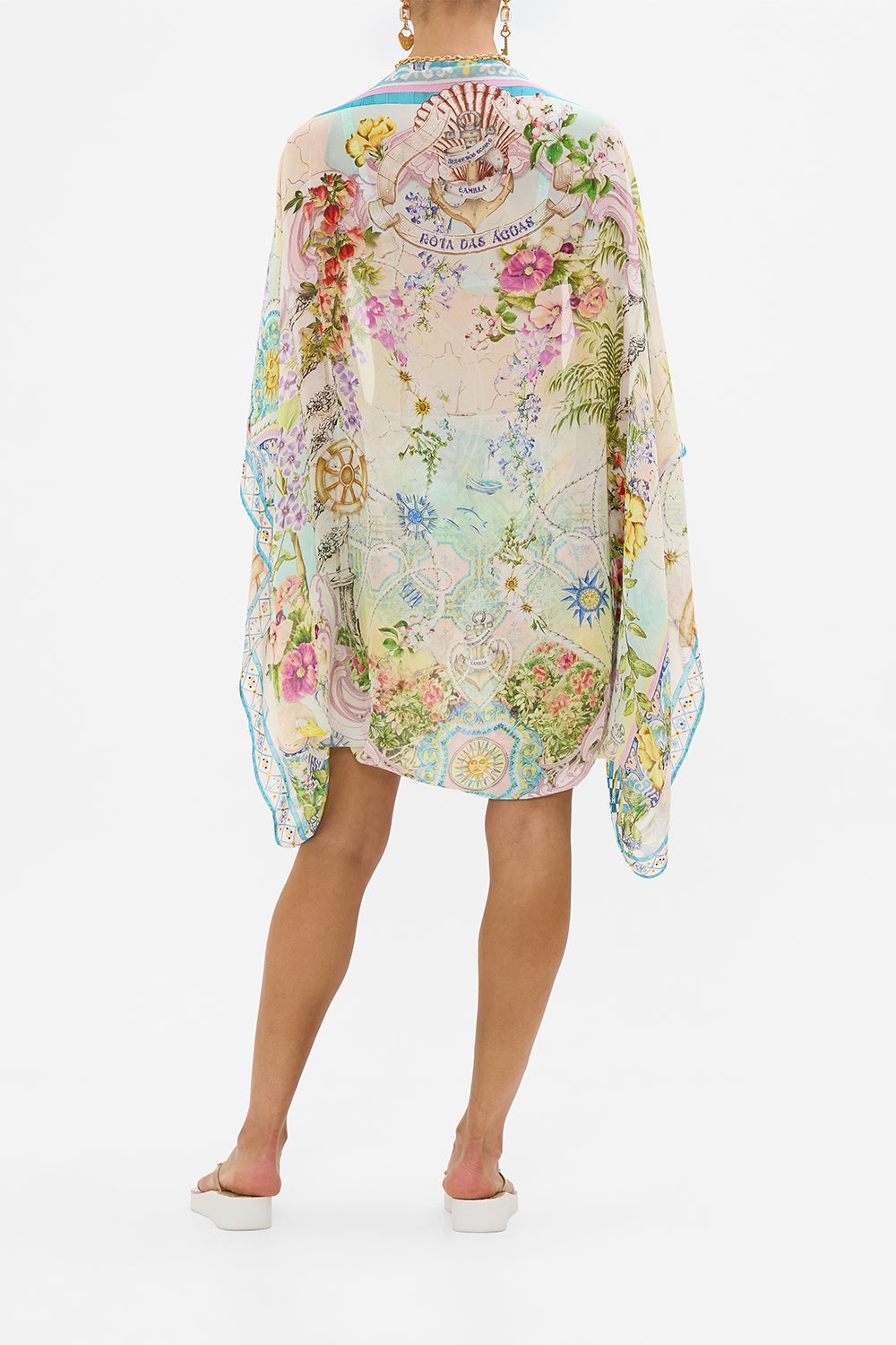 SILK CHIFFON SHRUG - 2