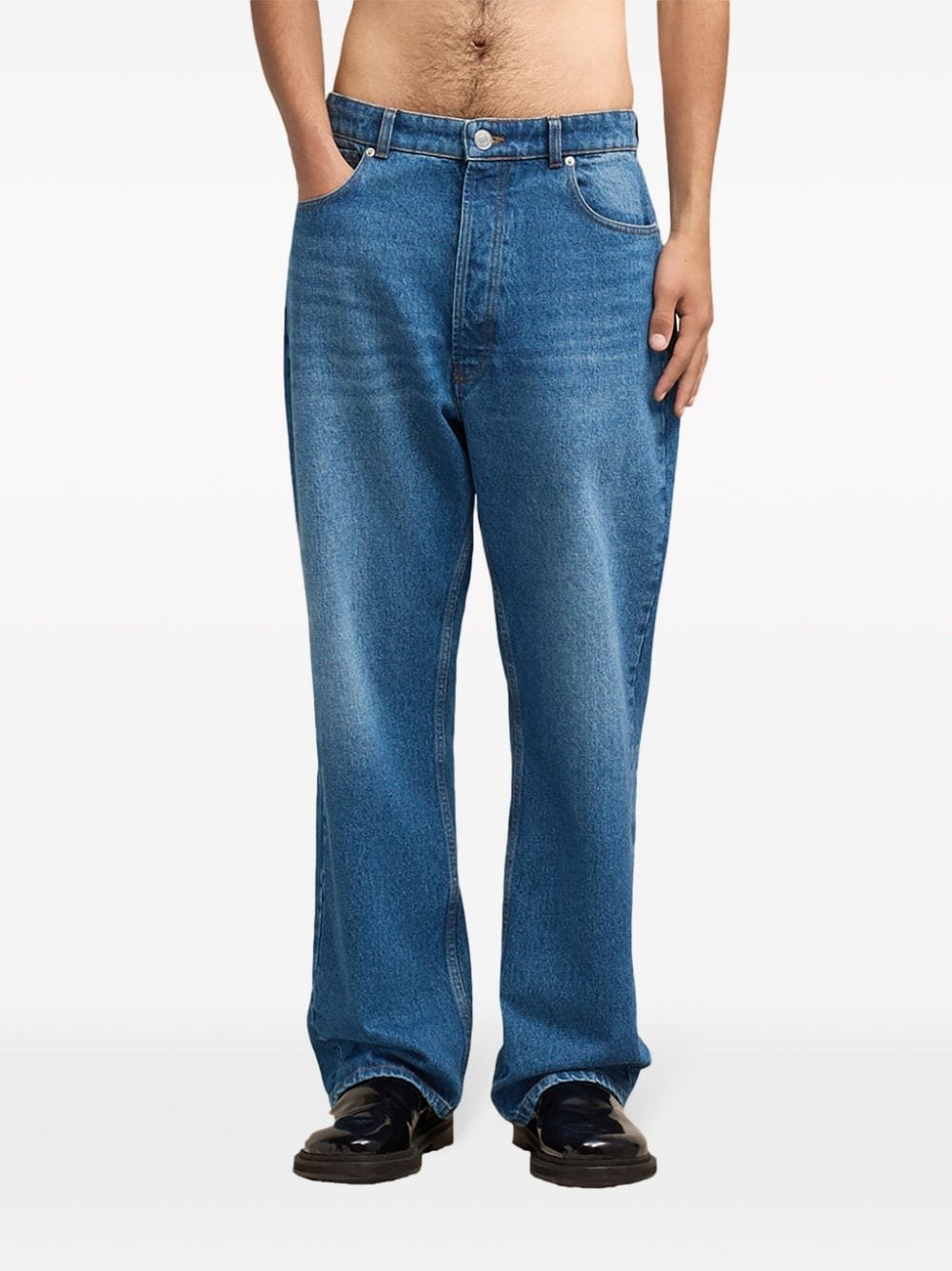 loose-fit straight-leg jeans - 3