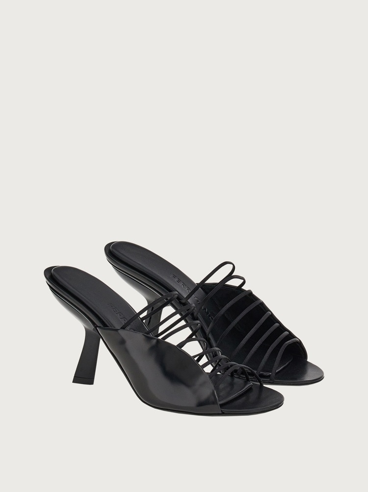 SANDALS WITH ULTRA-FINE MINI STRAPS - 5