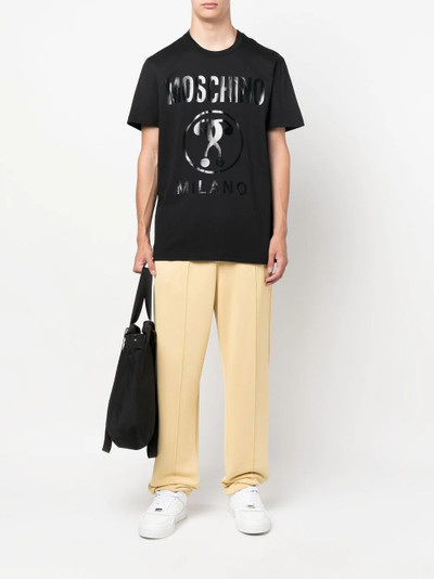 Moschino logo-print cotton T-shirt outlook