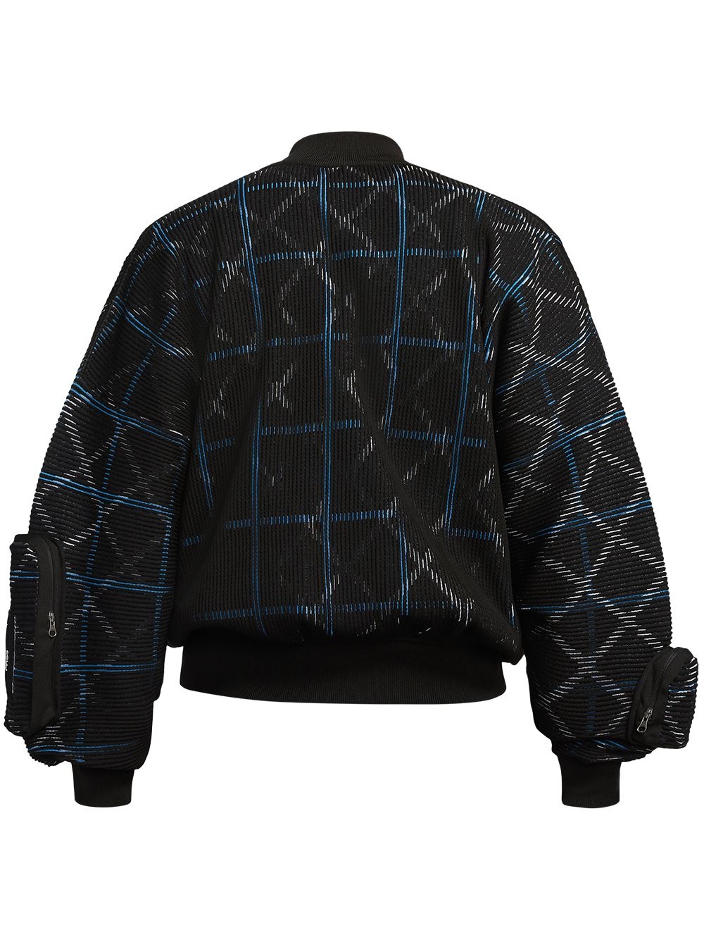 x Undercover knit MA-1 bomber jacket - 2