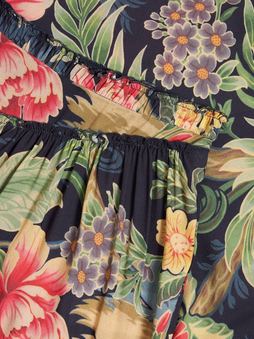 printed midi skirt - 5