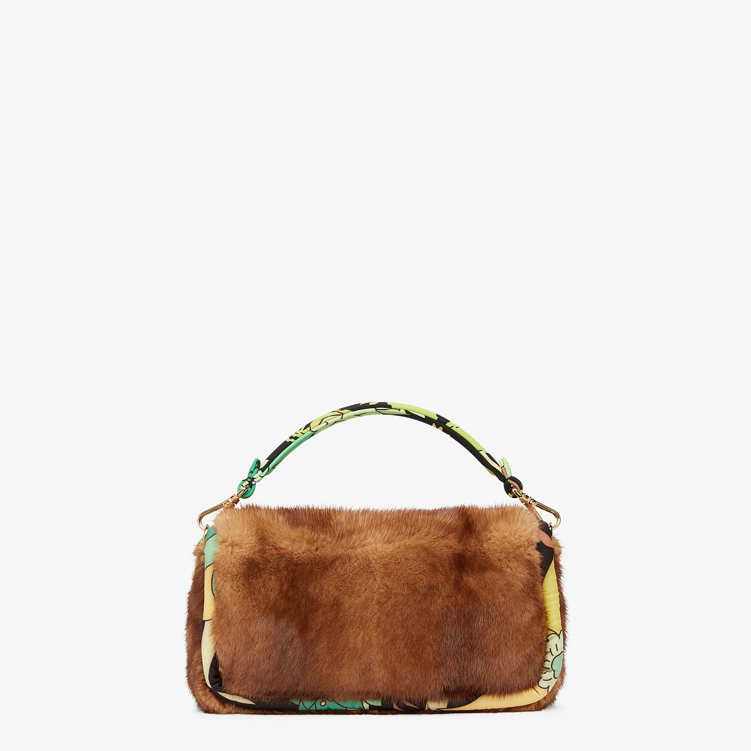 Brown mink bag - 4