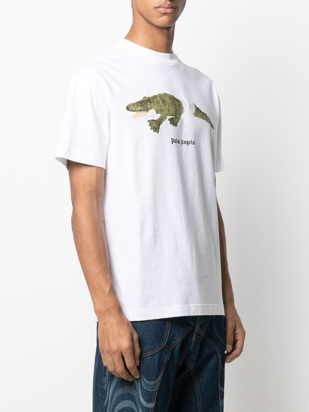 graphic logo print T-shirt - 3