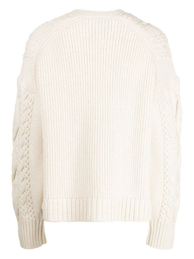 3.1 Phillip Lim cable knit jumper outlook