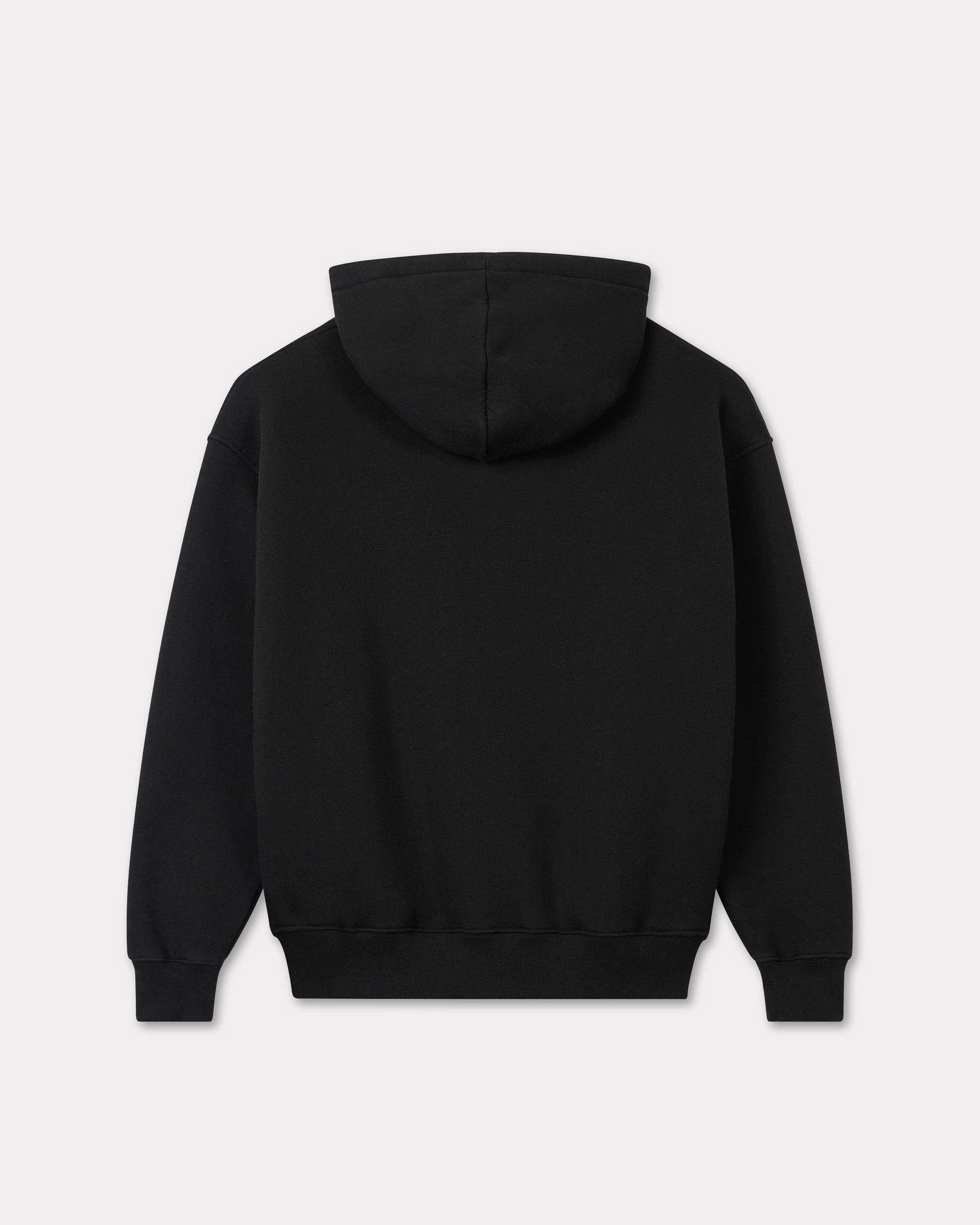 'KENZO Peonies' embroidered oversized hoodie in cotton - 2