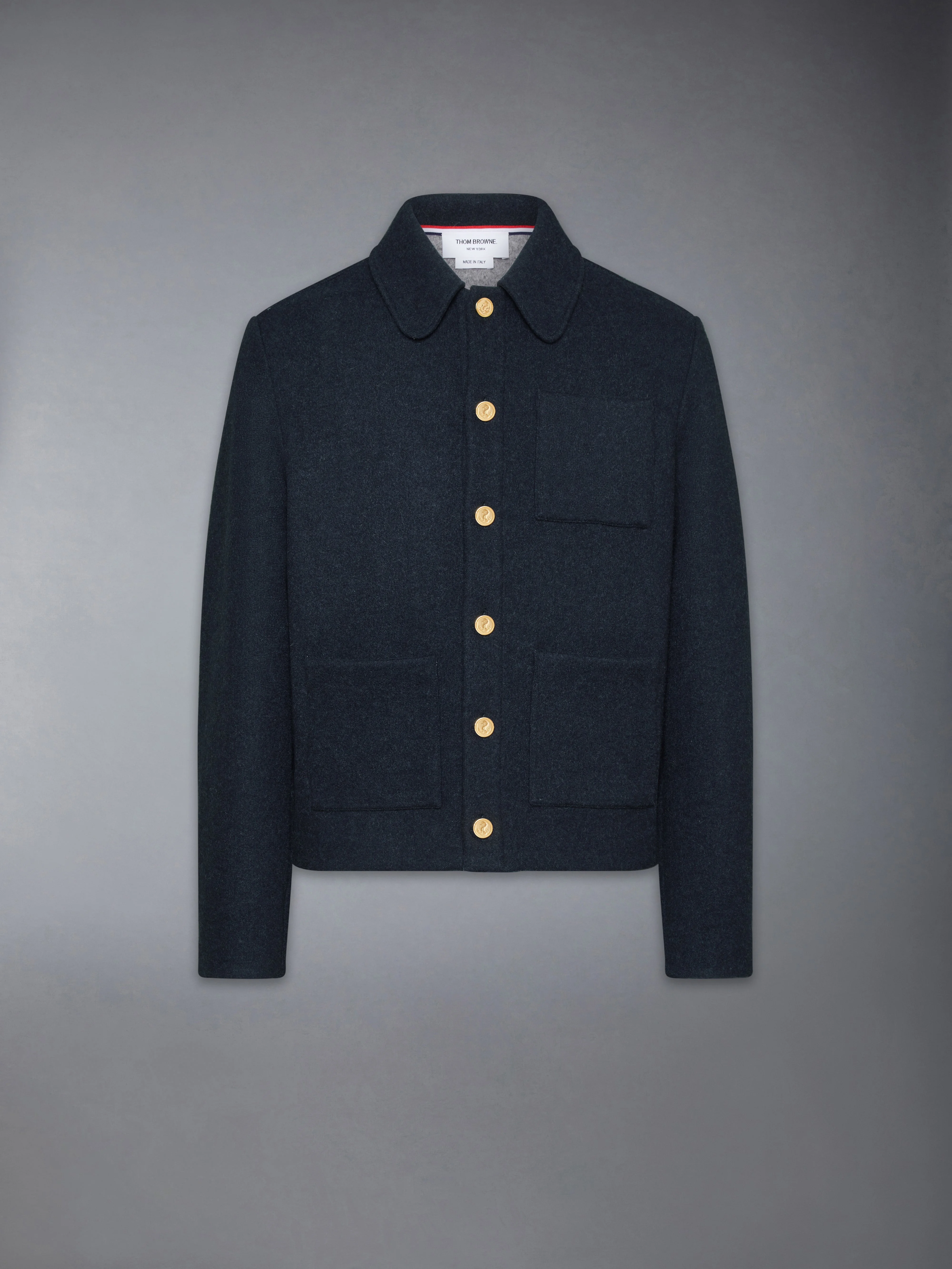 CASHMERE DOUBLE FACE JACKET - 1