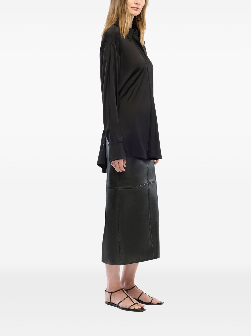 button-detail shirt - 3