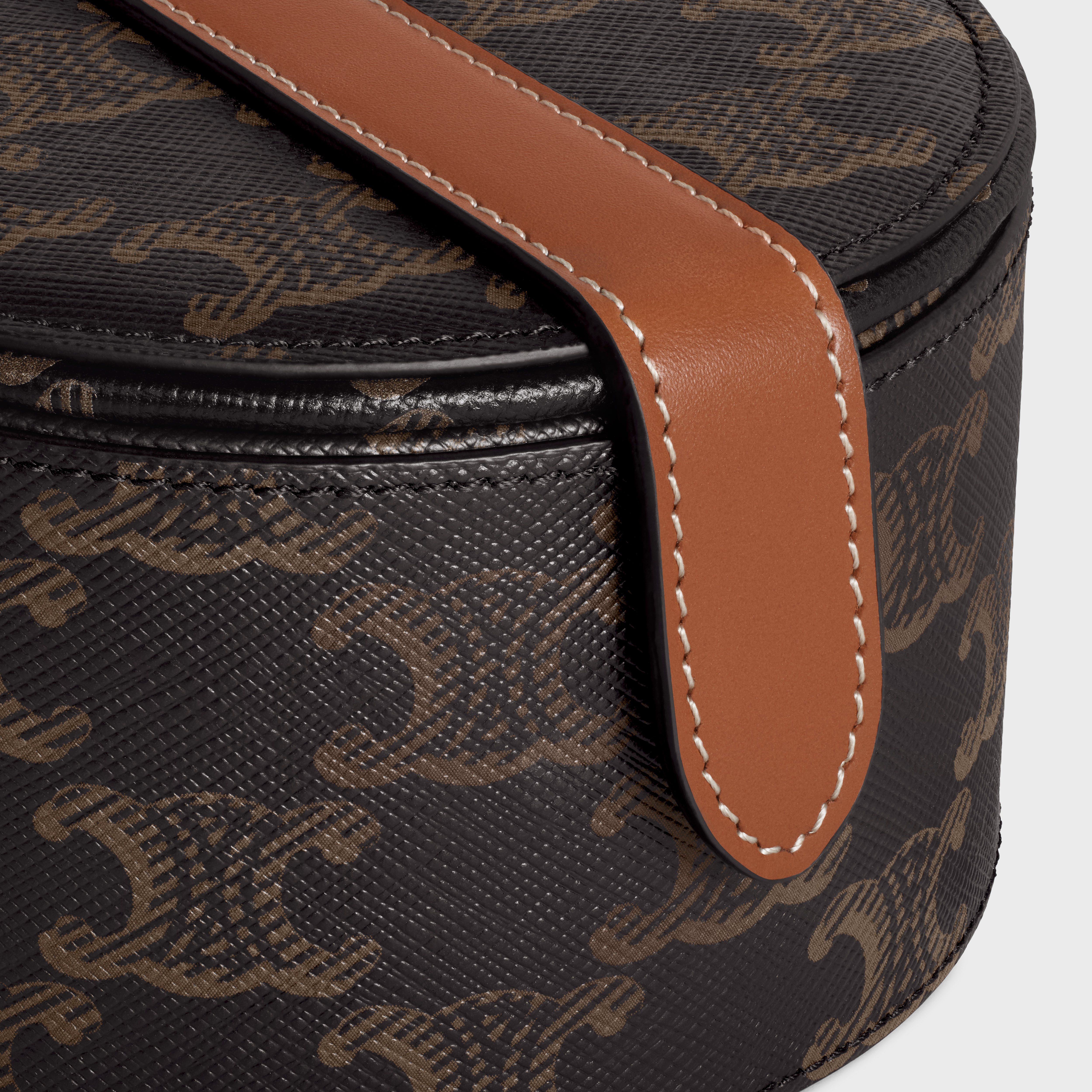 JEWELS Case in Triomphe Canvas and Calfskin - 5