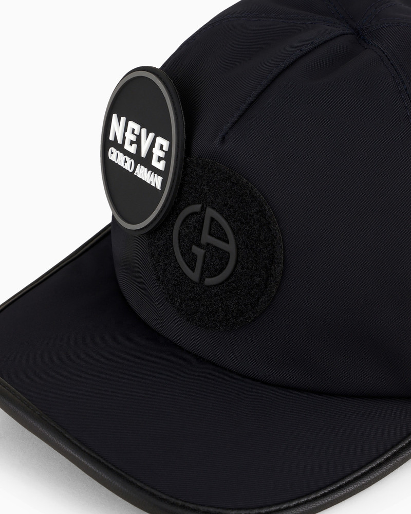 GIORGIO ARMANI NEVE TECHNICAL NYLON BASEBALL CAP 3