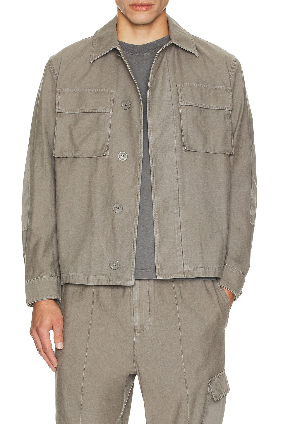 Garment Dyed Utility Jacket - 4