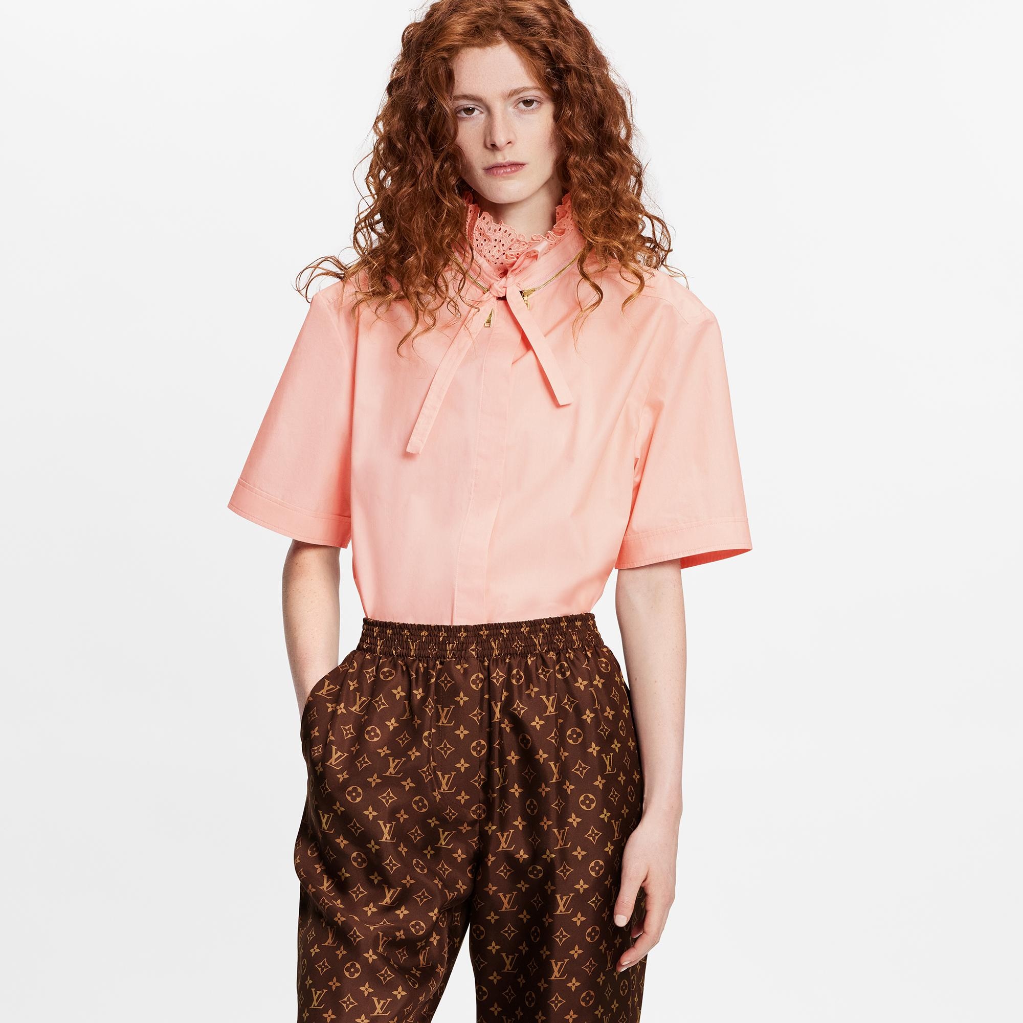 Silk Monogram Pajama Pants - 3