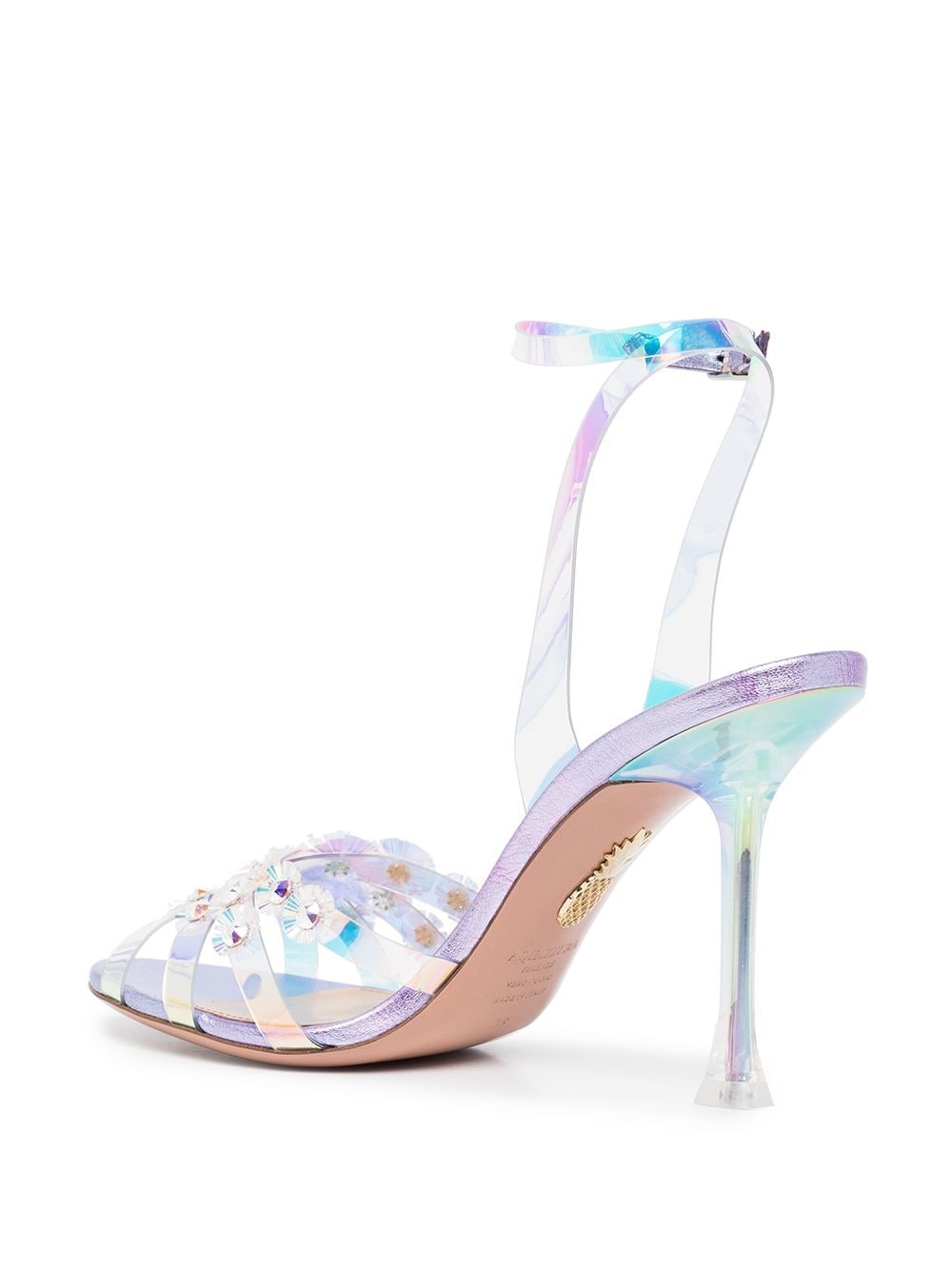 Meteorite iridescent sandals - 3