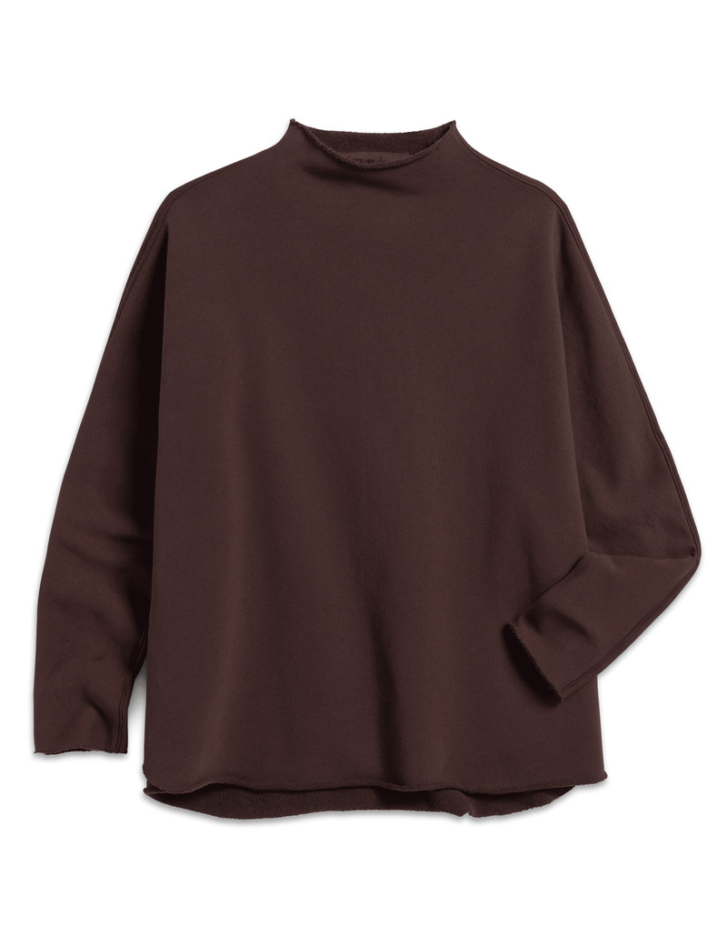 Long-Sleeve Funnel Neck Capelet 1