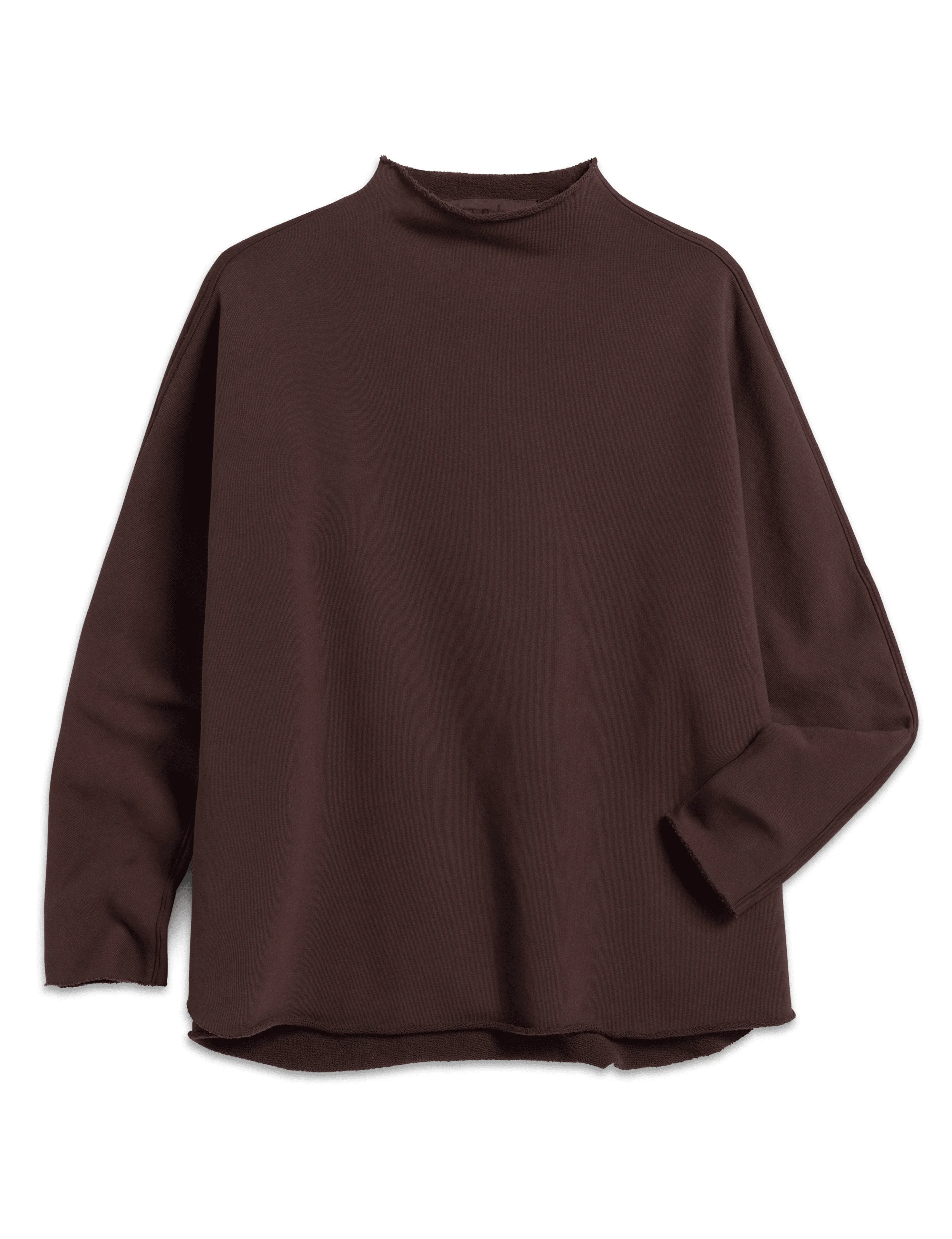 Long-Sleeve Funnel Neck Capelet - 1