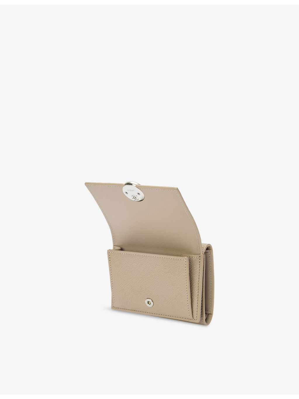 Pebble Tri-Fold Small Leather Wallet - 5