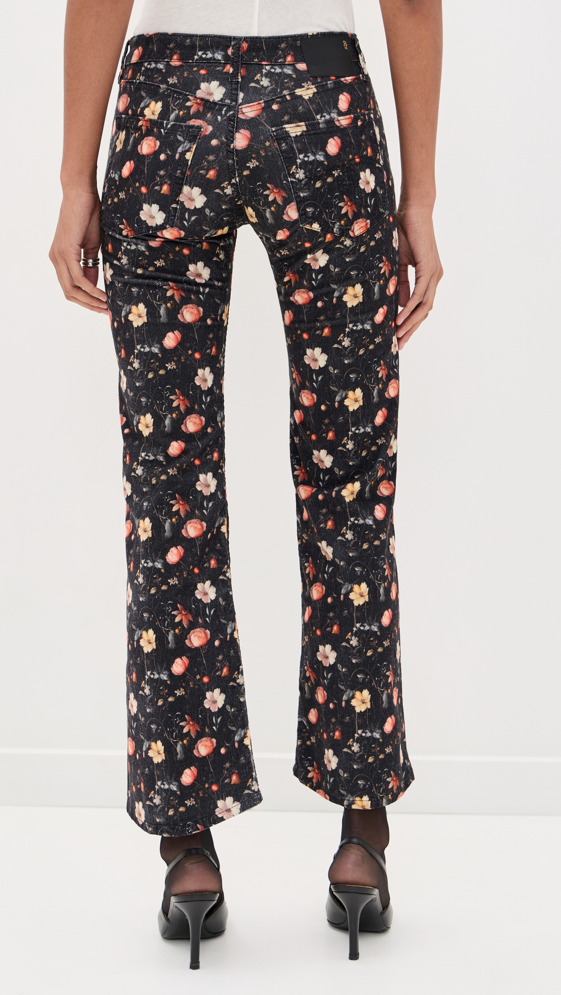 Joan Kick Flare Velvet Jeans - 2