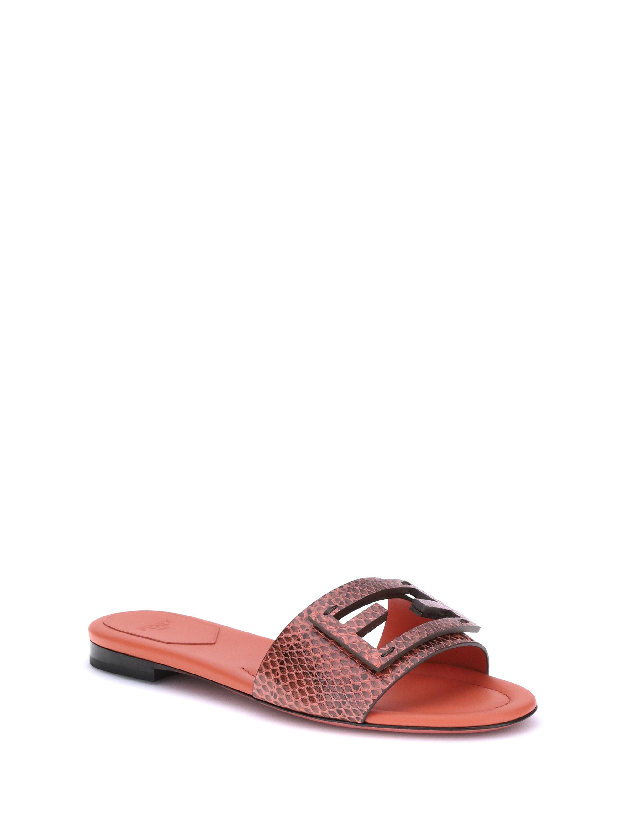 Fendi Women Python Print Sandals - 2