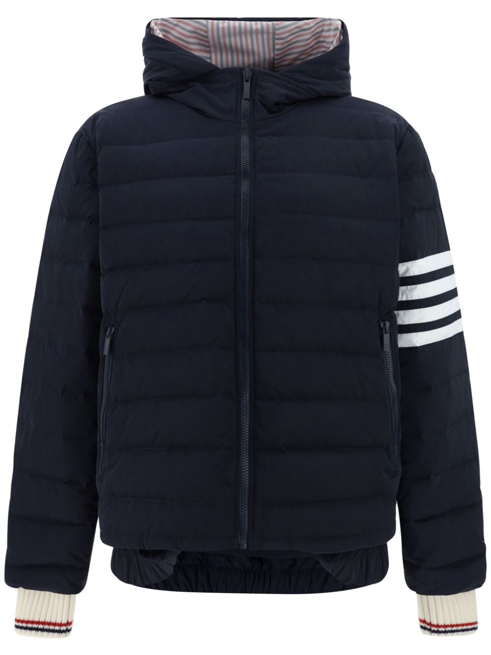 4-Bar stripe padded jacket - 1