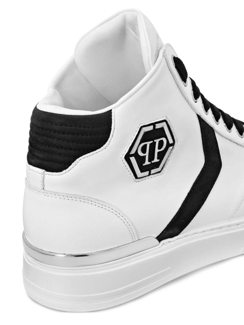 Hexagon hi-top sneakers - 4