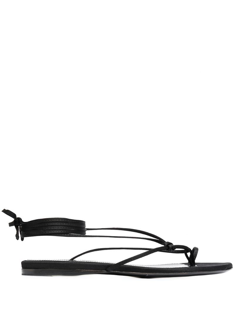 wraparound style sandals - 1