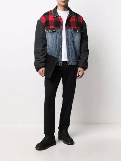 Diesel patch-work bomber jacket outlook