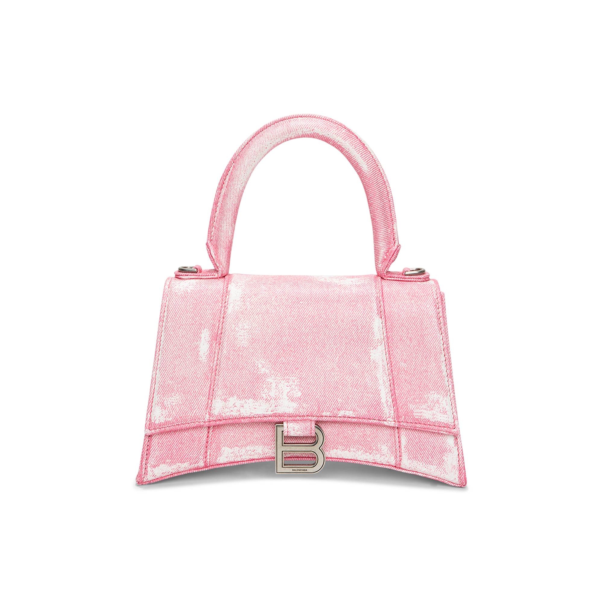 Balenciaga Hourglass Top Handle Bag 'Denim Pink' - 1