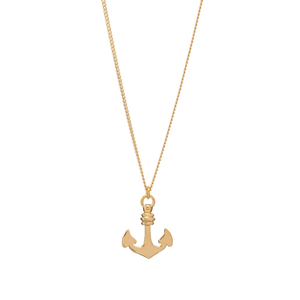 A.P.C. Marine Anchor Necklace - 1