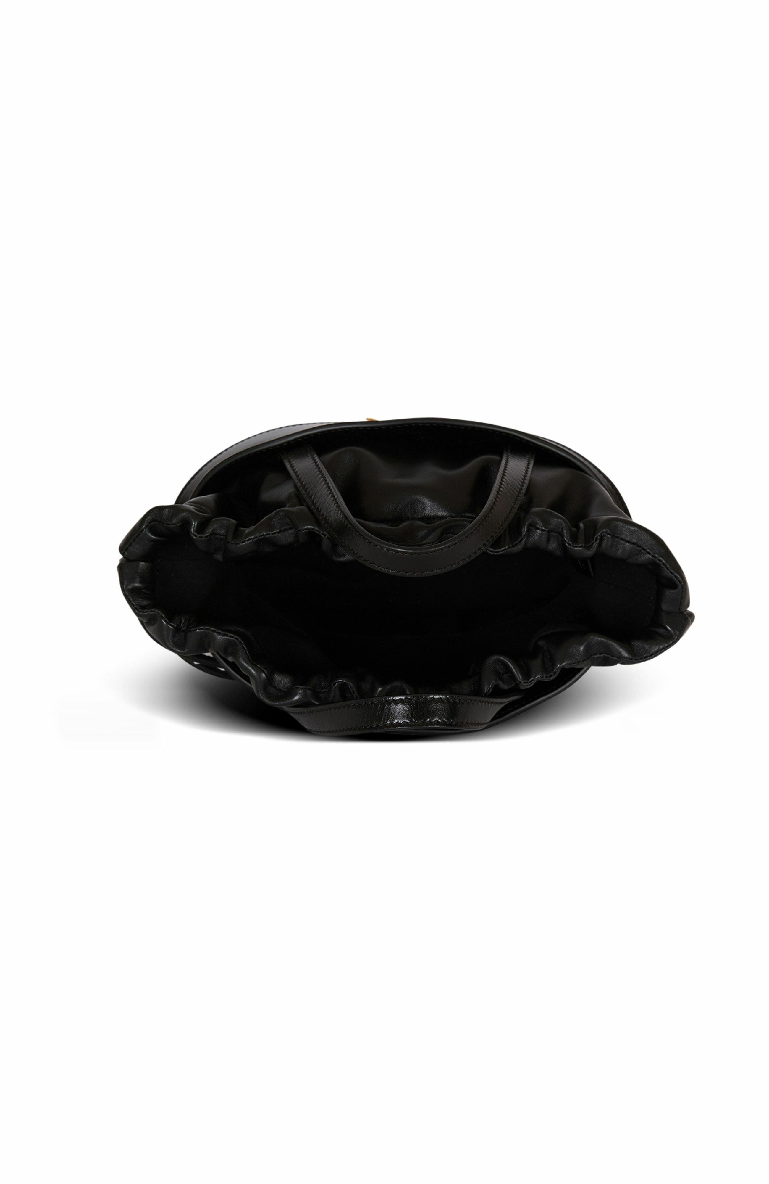 Balmain Shuffle Mini bag in leather in Black at Nordstrom - 3