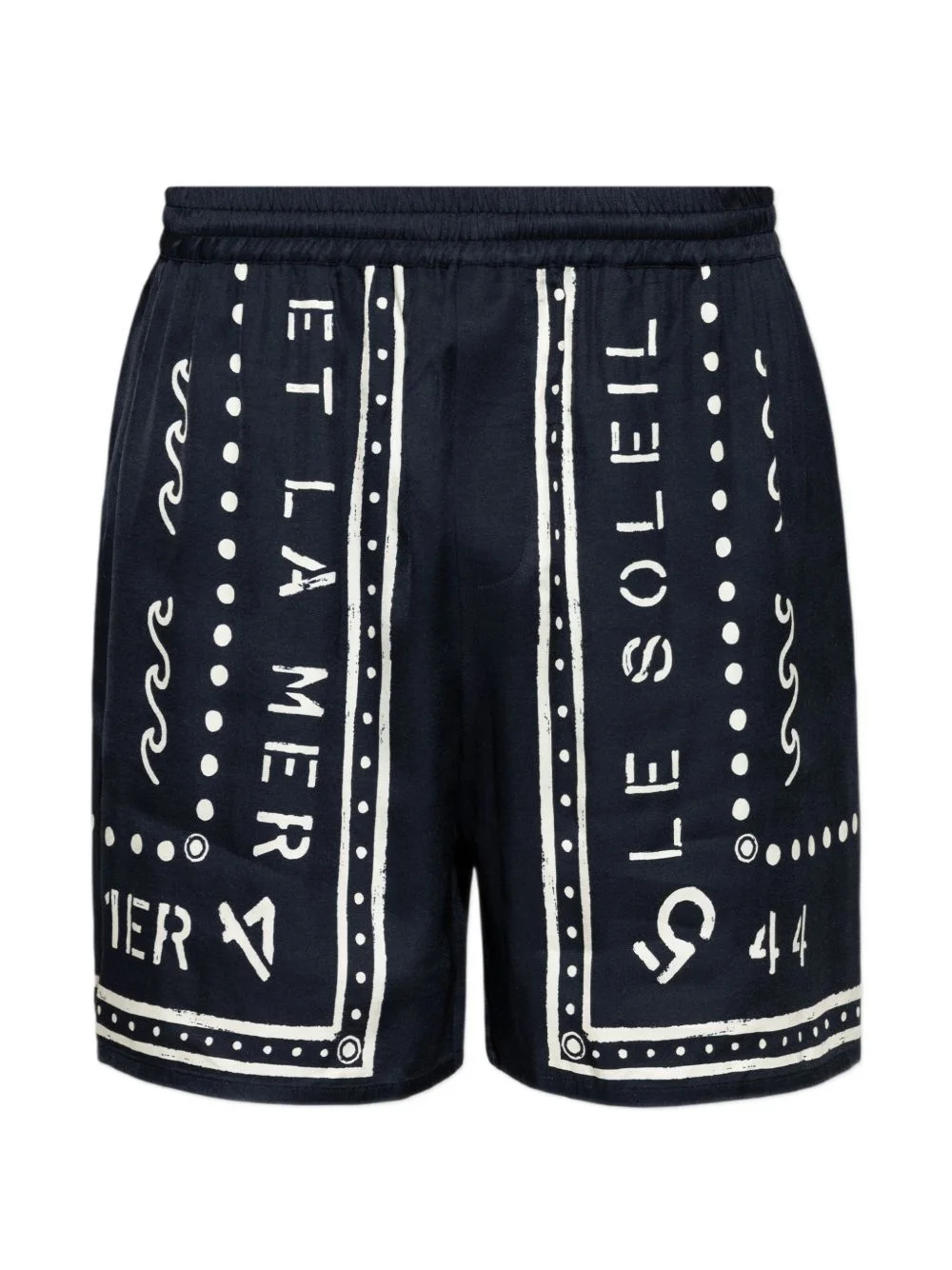 graphic-print shorts - 1