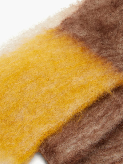 Jil Sander Extra-long mohair-blend scarf outlook