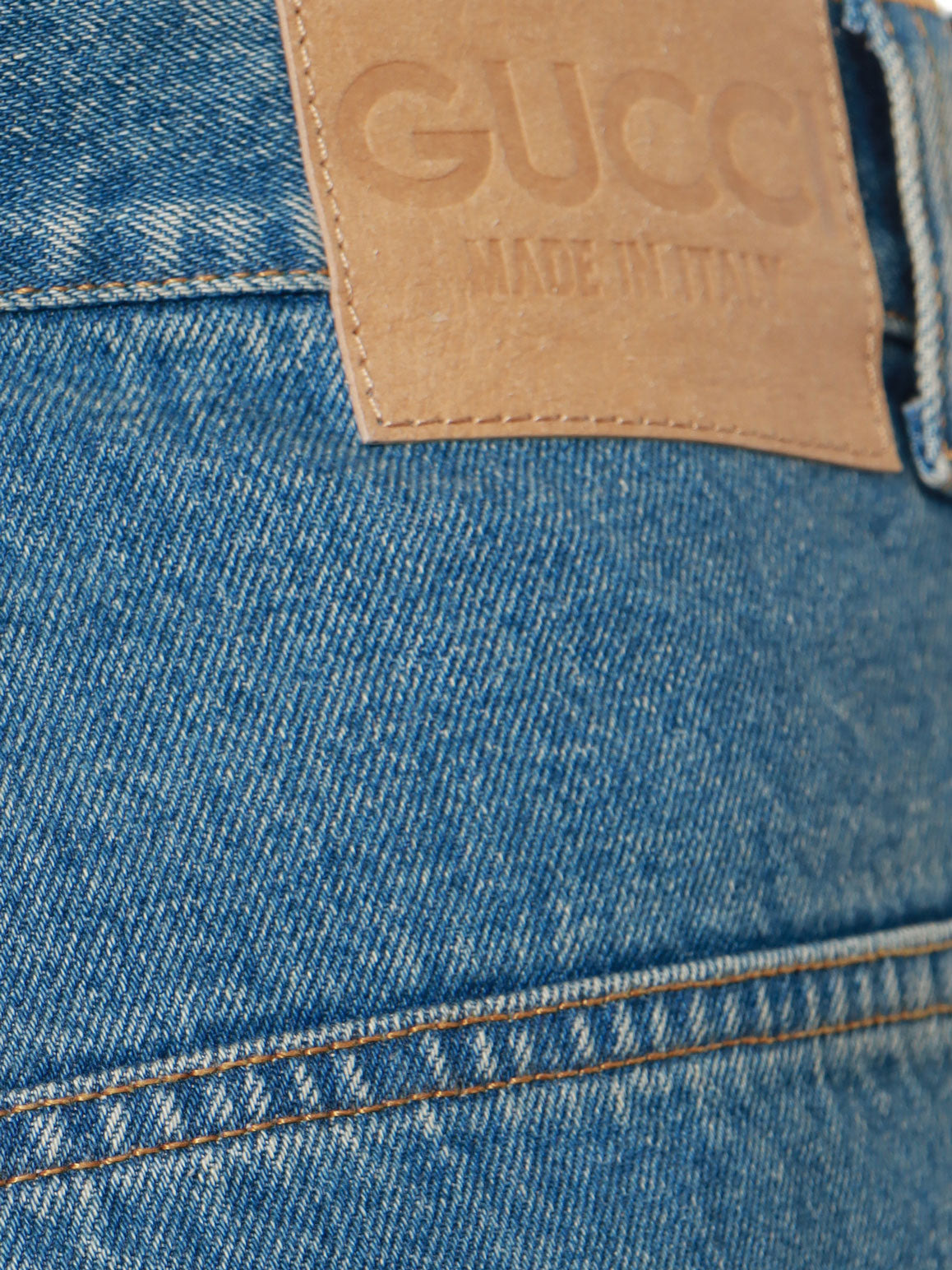 Cotton Jeans With Maxi Pockets - 3