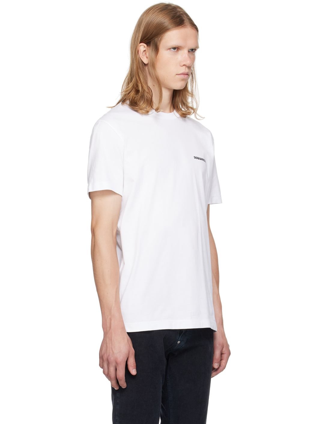 White Ceresio Map T-Shirt - 2