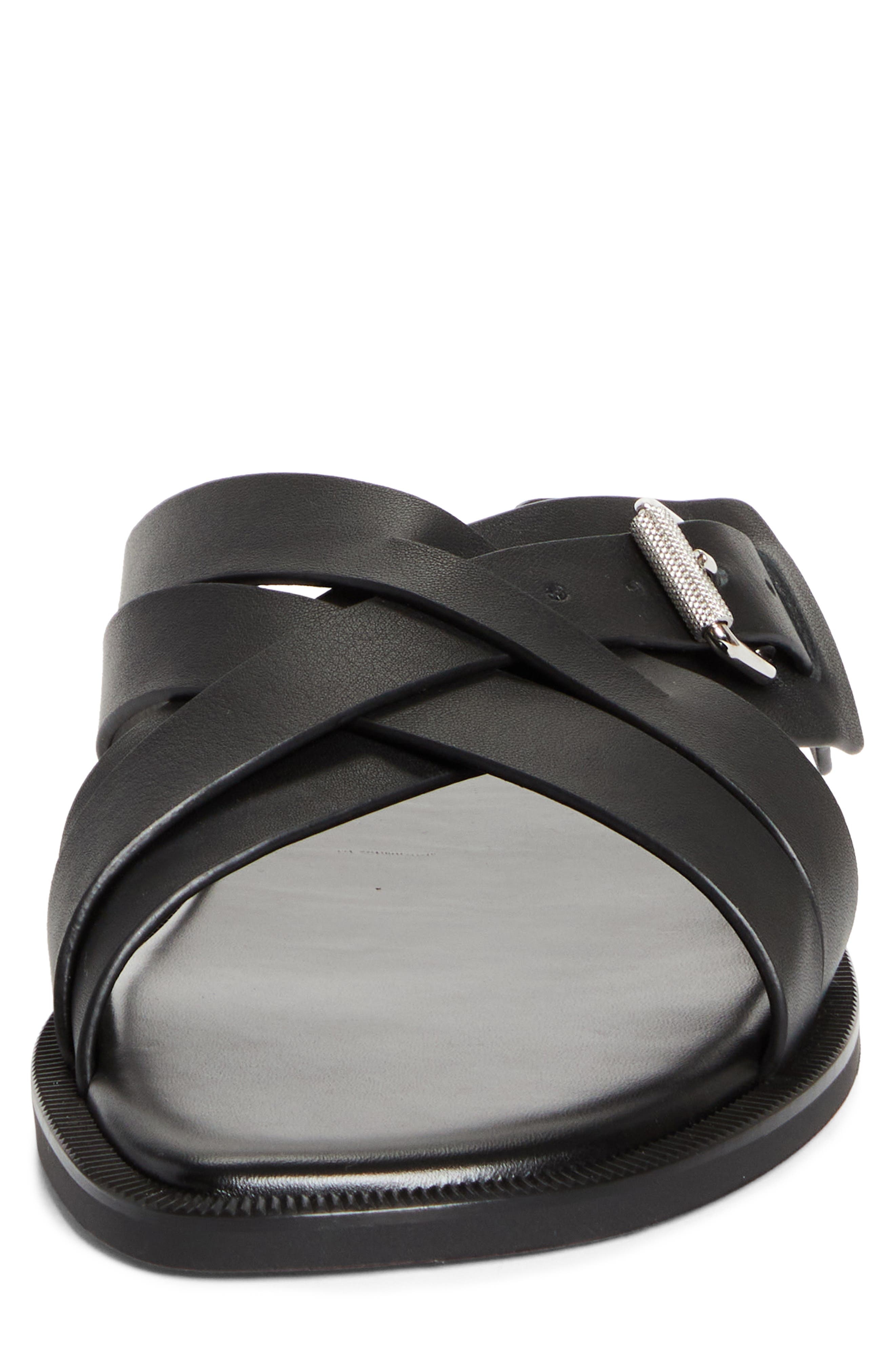 Christian Louboutin Emircross Slide Sandal in Black at Nordstrom - 4