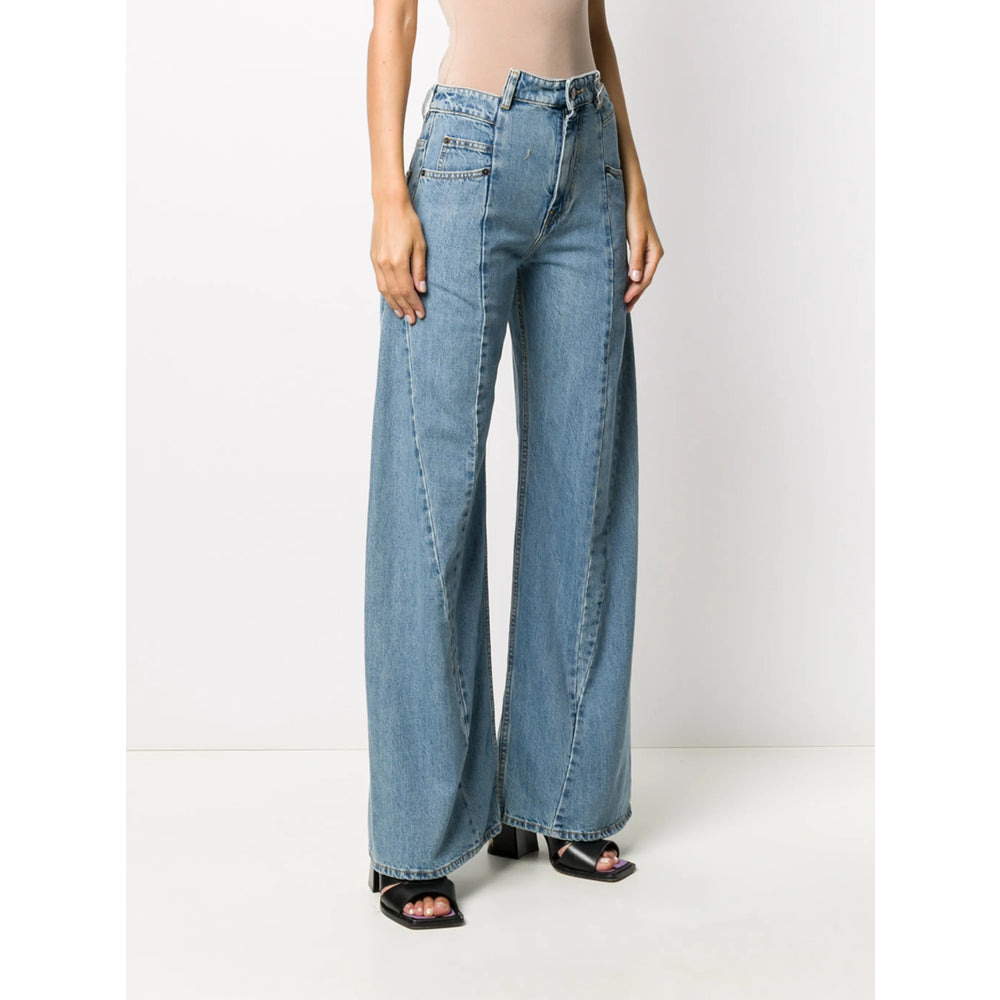 Maison Margiela Blue Denim - Wide-Leg Jeans Women - 6