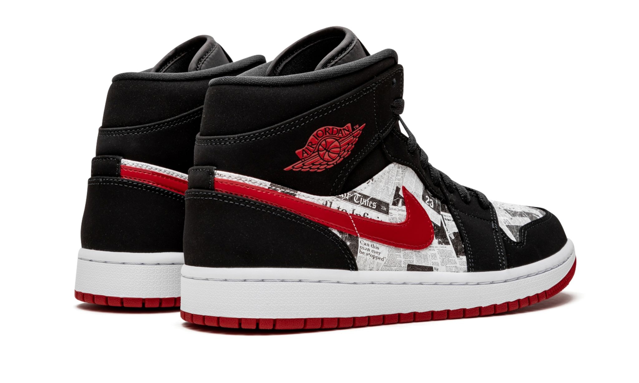 Air Jordan 1 Mid SE "Newspaper Air Times" - 3