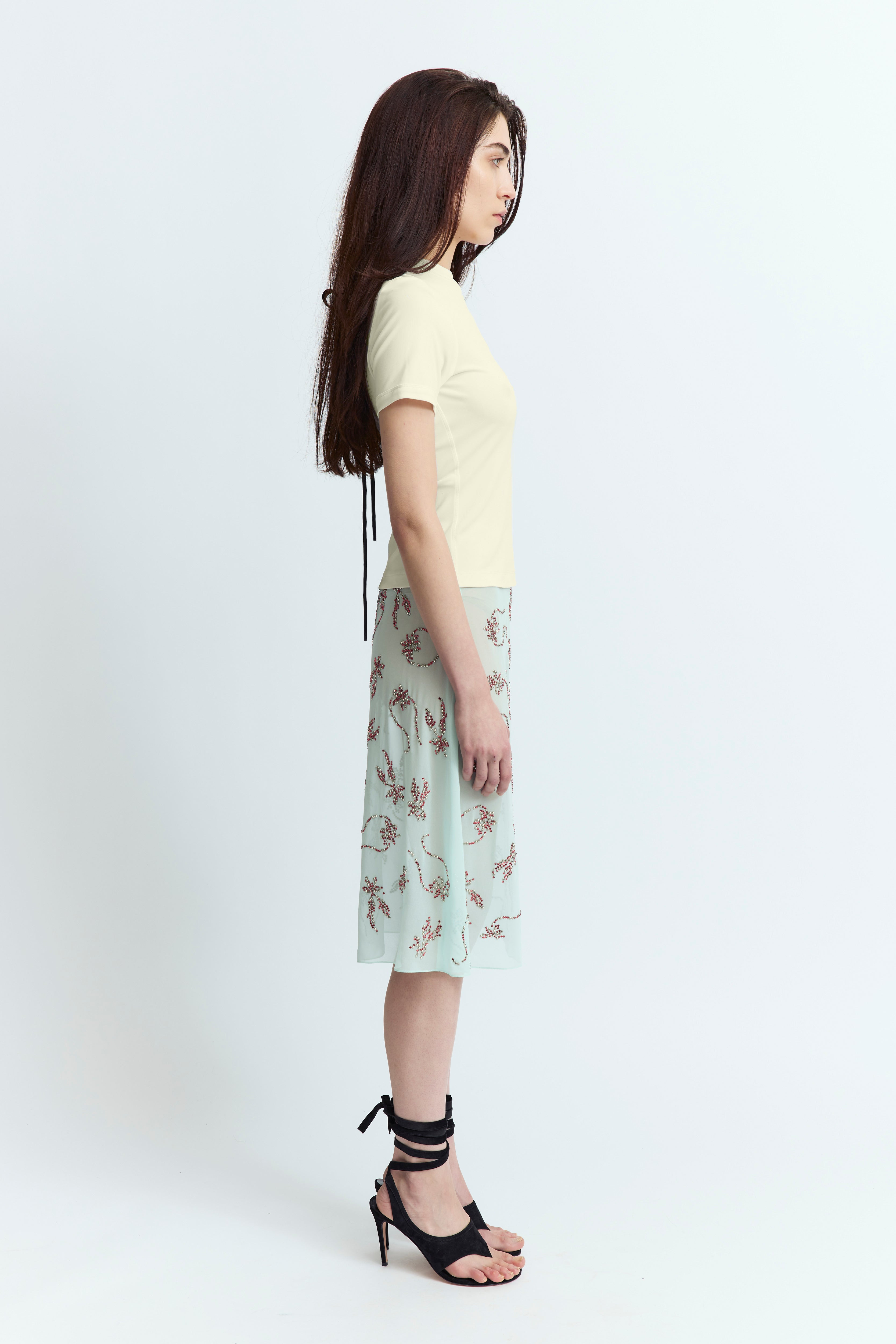DAFNE SKIRT IN CHIFFON - 3